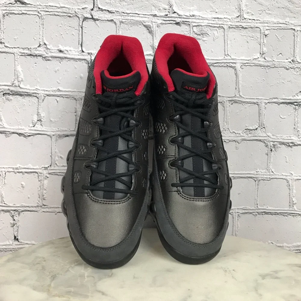 Nike Air Jordan 9 Retro Men’s Charcoal Low Golf Spiked Shoes Size 11 FJ5934-002